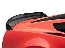 Z07 Stage 3 Performance Package Style Rear Spoiler with Dark Tinted Wickerbill Extension; Carbon Flash Metallic (14-19 Corvette C7, Excluding ZR1)