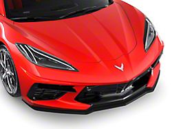 Z51 Style Chin Spoiler; Textured Black (20-26 Corvette C8)