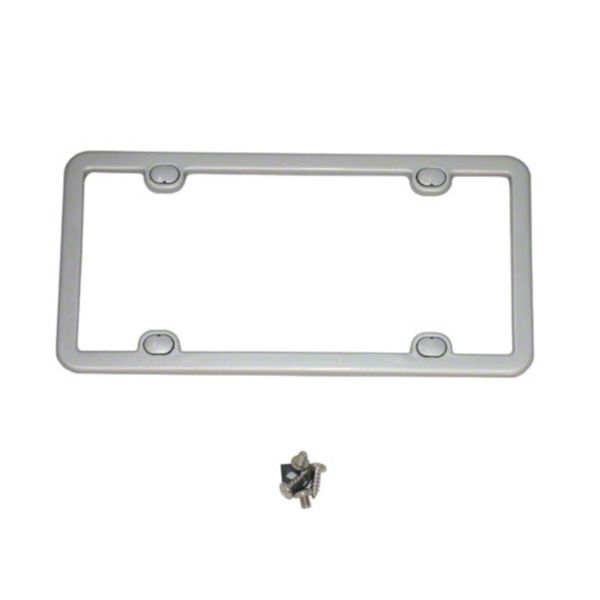 Altec Corvette Zagato ABS License Plate Frame; Victory Red 901-P