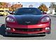 ZR1 Conversion Package Extended Front Splitter; Hydro-Dipped Carbon (05-13 Corvette C6 Base)