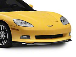 ZR1 Conversion Package Front Splitter; Gloss Black (05-13 Corvette C6 Base)