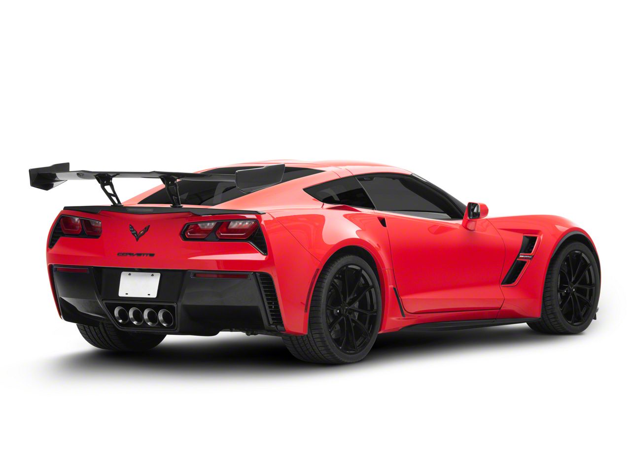 Corvette ZR1 ZTK Conversion Package High Rear Spoiler