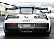 ZR1 Conversion Package High Rear Spoiler; Carbon Fiber (14-19 Corvette C7 Grand Sport, Z06)