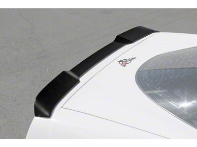 ZR1 Extended Rear Spoiler; Primer Black (97-04 Corvette C5)