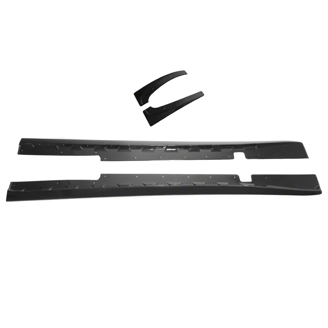 Corvette ZR1 Side Skirt Rocker Panels; Unpainted (97-04