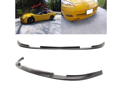 ZR1 Style Chin Spoiler; Unpainted (05-13 Corvette C6 Base)