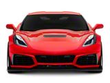 ZR1 Style Conversion Front Bumper; Unpainted (14-19 Corvette C7, Excluding ZR1)