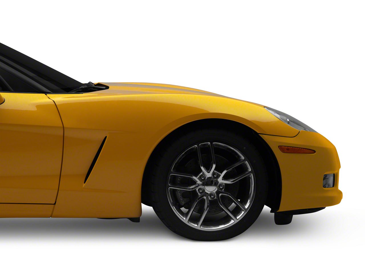 Corvette ZR1 Style Front Bumper Kit; Unpainted (05-13 Corvette C6