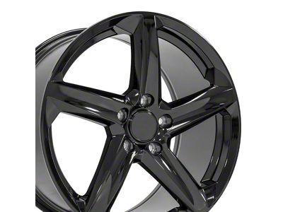 CV02C Gloss Black Wheel; Rear Only; 19x10 (05-13 Corvette C6 Base)