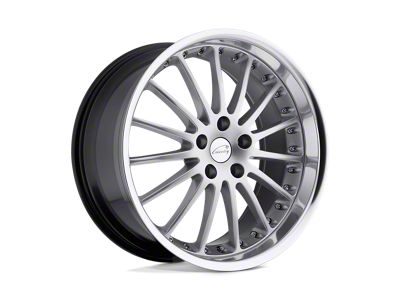 Coventry Wheels Whitley Hyper Silver with Mirror Cut Lip Wheel; 19x8.5; 30mm Offset (93-02 Camaro)
