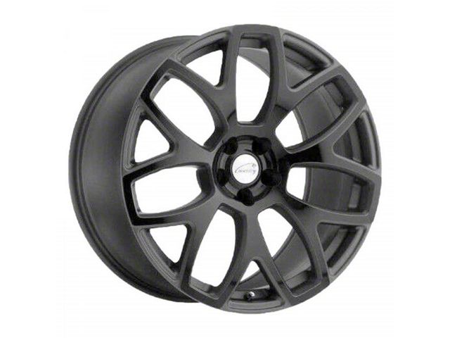 Coventry Wheels Holbrook Gloss Black Wheel; 18x8.5 (21-24 Mustang Mach-E, Excluding GT)