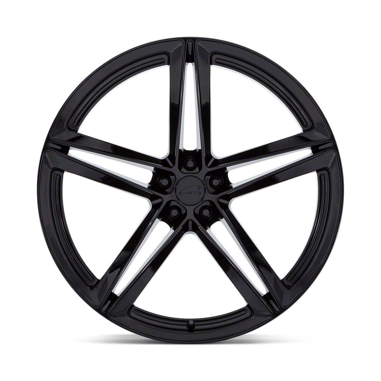 Coventry Wheels Mach-E Holbrook Gloss Black Wheel; 19x8.5