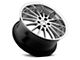 Coventry Wheels Whitley Hyper Silver with Mirror Cut Lip Wheel; Rear Only; 20x10 (21-24 Mustang Mach-E)