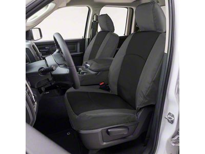 Covercraft Precision Fit Seat Covers Endura Custom Second Row Seat Cover; Black/Charcoal (94-02 Camaro)