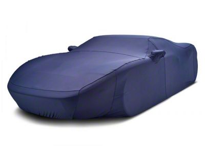 Covercraft Custom Car Covers Form-Fit Car Cover; Metallic Dark Blue (17-24 Camaro ZL1 Coupe w/ 1LE Package)