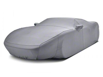 Covercraft Custom Car Covers Form-Fit Car Cover; Silver Gray (17-24 Camaro ZL1 Convertible w/o 1LE Wing)