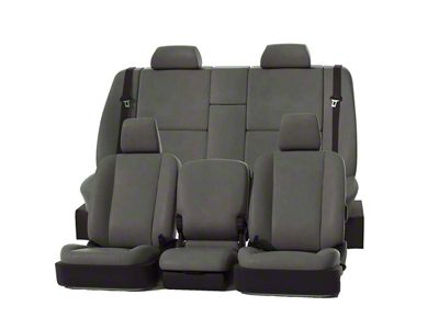 Covercraft Precision Fit Seat Covers Leatherette Custom Second Row Seat Cover; Stone (94-02 Camaro)