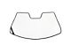 Covercraft UVS100 Heat Shield Premier Series Custom Sunscreen; White (16-24 Camaro)