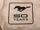 Covercraft Deluxe Custom Fit Car Cover; 50th Anniversary Logo (10-14 Mustang)