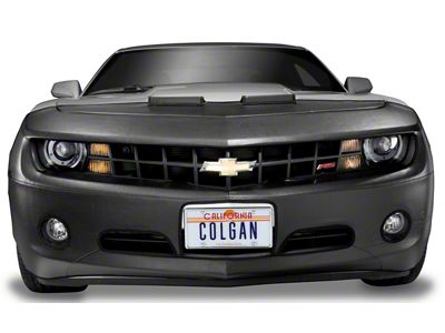 Covercraft Colgan Custom Original Front End Bra without License Plate Opening; Black Crush (15-23 Challenger SRT Hellcat, Excluding Widebody)