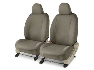 Covercraft Precision Fit Seat Covers Endura Custom Front Row Seat Covers; Charcoal (15-23 Challenger)