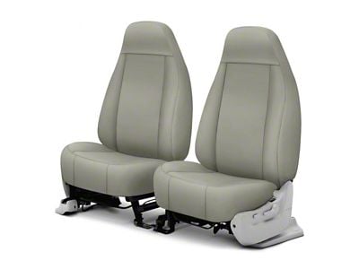 Covercraft Precision Fit Seat Covers Endura Custom Front Row Seat Covers; Silver (11-14 Challenger R/T; 12-14 Challenger SXT)