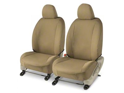 Covercraft Precision Fit Seat Covers Endura Custom Front Row Seat Covers; Tan (15-23 Challenger)