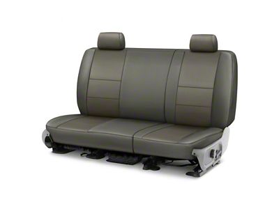 Covercraft Precision Fit Seat Covers Leatherette Custom Second Row Seat Cover; Stone (15-23 Challenger)