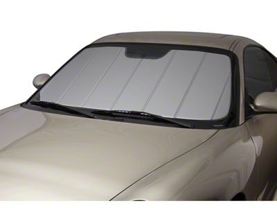 Covercraft UVS100 Heat Shield Custom Sunscreen; Silver (08-14 Challenger)