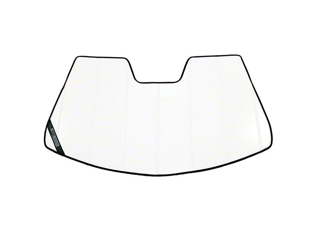 Covercraft UVS100 Heat Shield Premier Series Custom Sunscreen; White (08-14 Challenger)