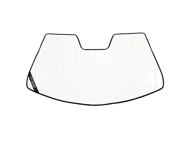 Covercraft UVS100 Heat Shield Premier Series Custom Sunscreen; White (15-23 Challenger)