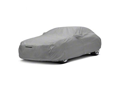 Covercraft Custom Car Covers 5-Layer Softback All Climate Car Cover with Antenna Pocket; Gray (06-23 Charger w/ Rear Spoiler, Excluding Widebody)