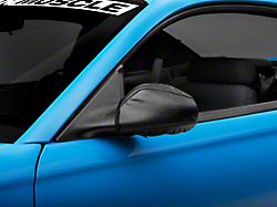 Covercraft Colgan Custom Mirror Bra; Black Crush (94-04 Mustang)