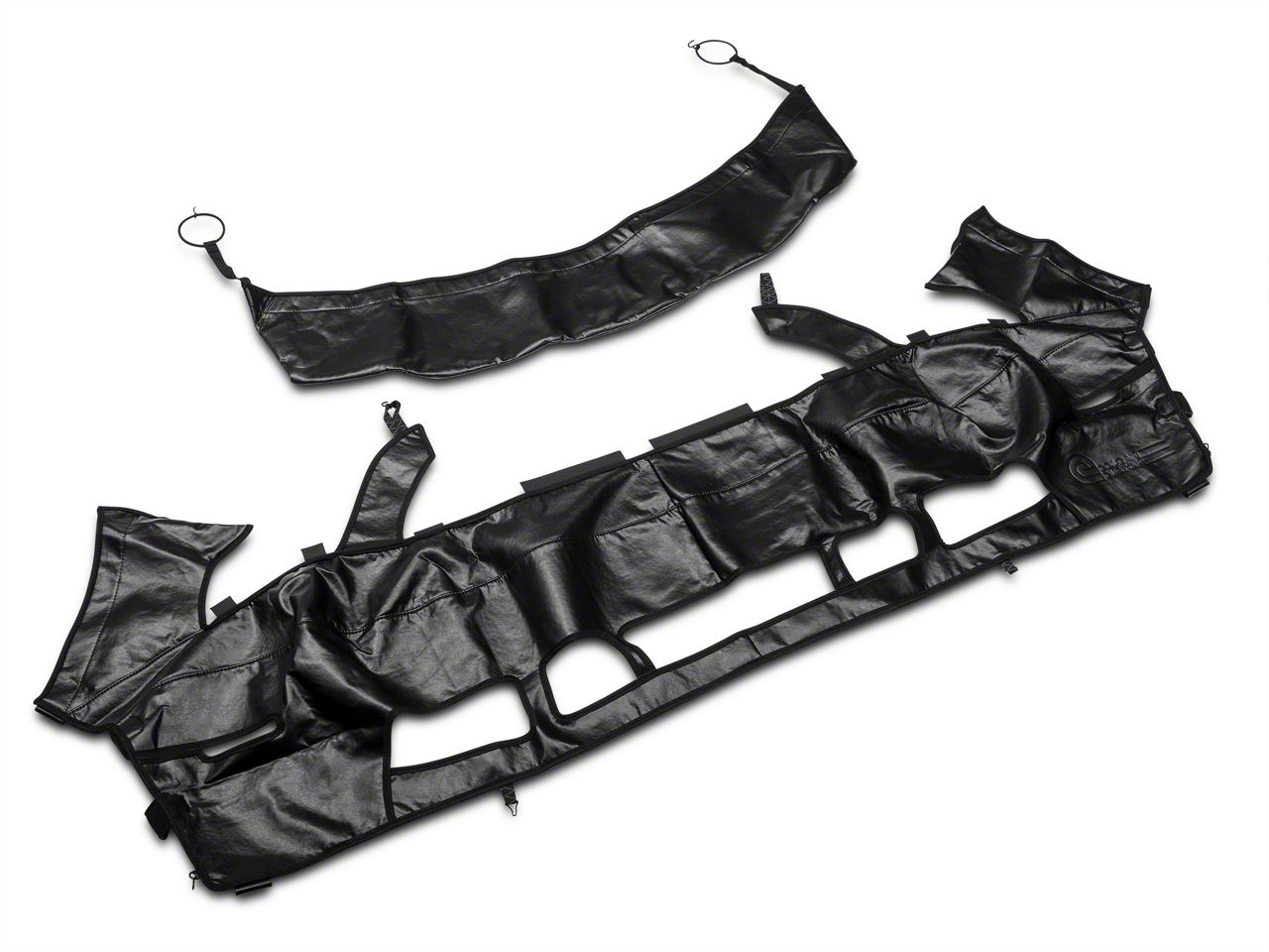 【U LAN】23FW★ [MADE/UNISEX] buckle high neck mustang crack Premium/MADE] Double buckle high neck mustang (crack.ver
