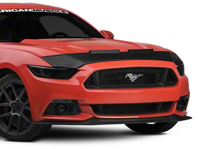 Covercraft Colgan Custom Sport Bra; Black Crush (15-17 Mustang GT Premium, EcoBoost Premium)