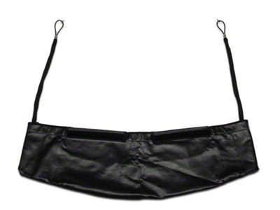 Covercraft Colgan Custom Sport Bra; Black Crush (94-98 Mustang GT, V6)