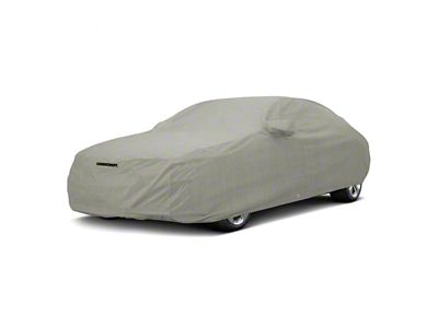 Covercraft Custom Car Covers 3-Layer Moderate Climate Car Cover; Gray (2019 Corvette C7 ZR1 w/ High Wing)