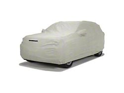 Covercraft Custom Car Covers 3-Layer Moderate Climate Car Cover; Gray (20-24 Corvette C8 w/o Low Spoiler)