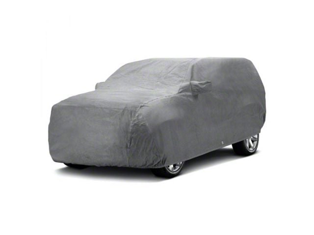 Covercraft Custom Car Covers 5-Layer Indoor Car Cover; Gray (20-24 Corvette C8 w/o Low Spoiler)