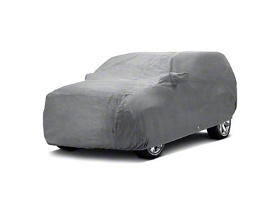 Covercraft Custom Car Covers 5-Layer Indoor Car Cover; Gray (20-23 Corvette C8 w/o Low Spoiler)