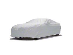 Covercraft Custom Car Covers 5-Layer Softback All Climate Car Cover; Gray (23-26 Corvette C8 Z06 w/ Z07 Performance Package)