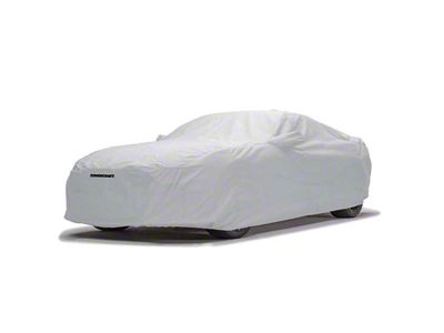 Covercraft Custom Car Covers 5-Layer Softback All Climate Car Cover; Gray (23-24 Corvette C8 Z06 w/ Z07 Performance Package)