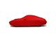 Covercraft Custom Car Covers Form-Fit Car Cover; Bright Red (23-24 Corvette Z06 w/ Z07 Performance Package)