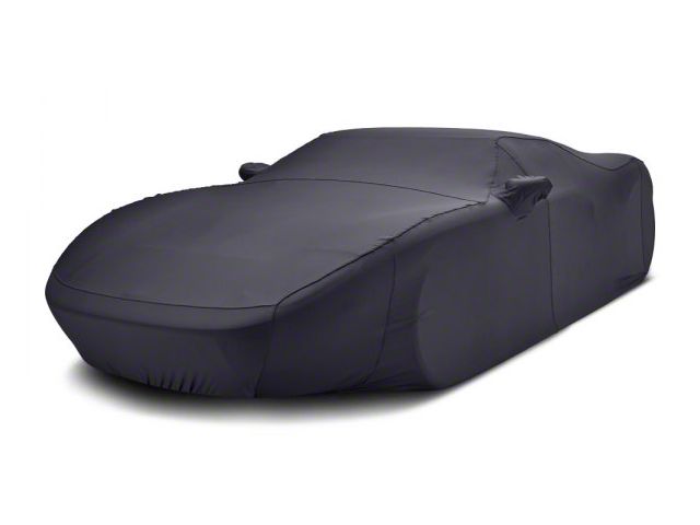 Covercraft Custom Car Covers Form-Fit Car Cover; Charcoal Gray (20-24 Corvette C8 w/o Spoiler)