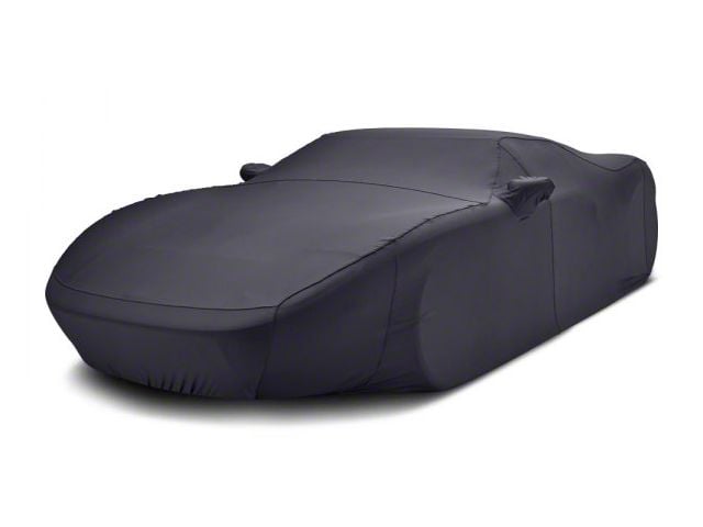 Covercraft Custom Car Covers Form-Fit Car Cover; Charcoal Gray (20-24 Corvette C8 w/ High Wing)