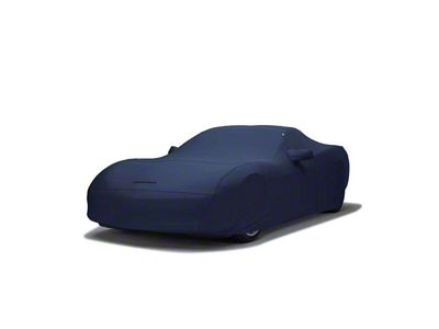 Covercraft Custom Car Covers Form-Fit Car Cover; Metallic Dark Blue (23-24 Corvette Z06 w/ Z07 Performance Package)