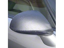 Covercraft Colgan Custom Mirror Bra; Carbon Fiber (97-13 Corvette C5 & C6)