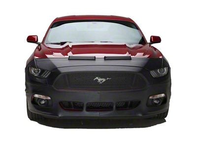 Covercraft Colgan Custom Original Front End Bra with Emblem and Grille Camera Opening; Black Crush (20-24 Corvette C8 Stingray w/o Ground Effects Package)