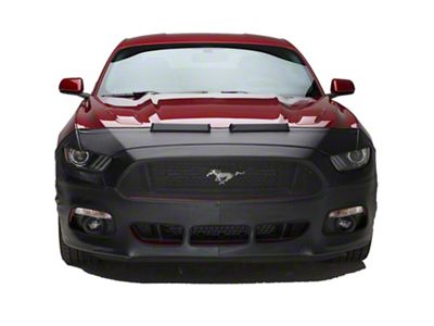 Covercraft Colgan Custom Original Front End Bra without License Plate and Emblem Opening; Black Crush (97-04 Corvette C5)