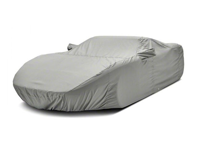 Covercraft Custom Car Covers Polycotton Car Cover; Gray (05-13 Corvette C6 Base Coupe)
